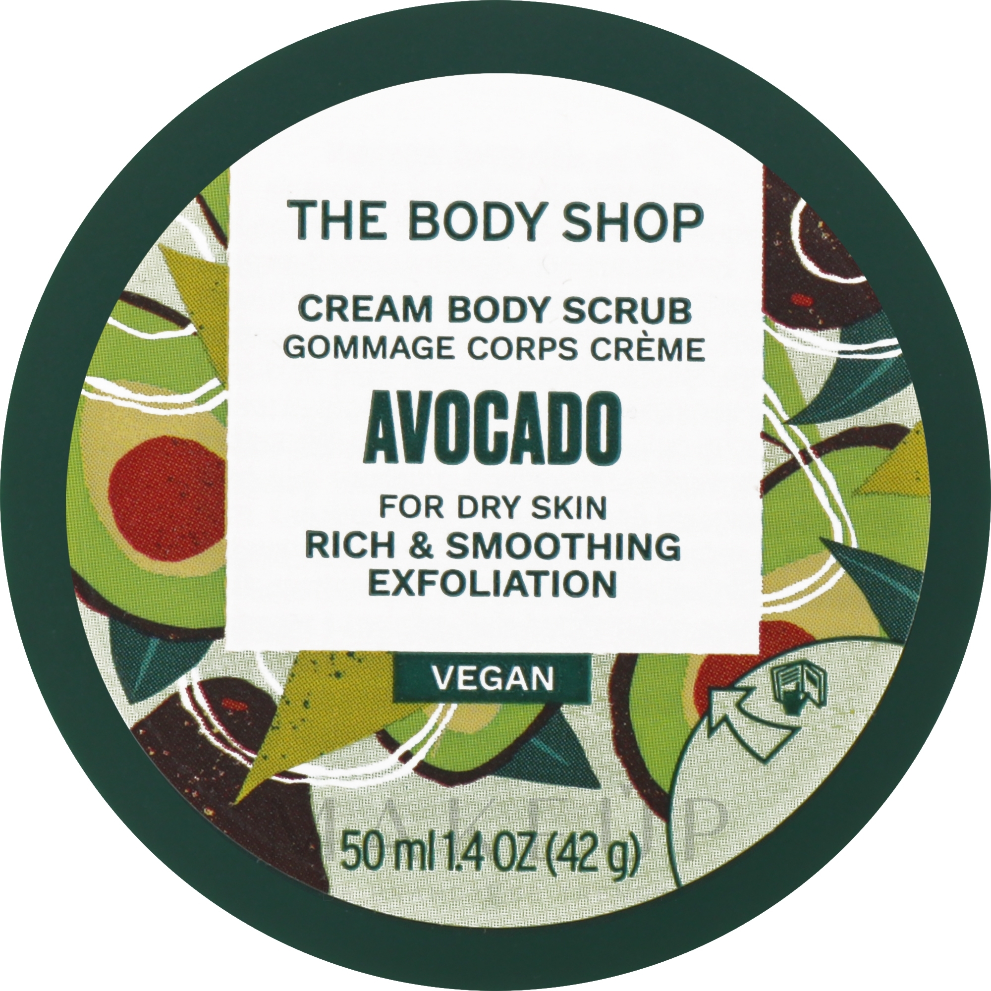 Körperpeeling Avocado - The Body Shop Avocado Body Scrub — Bild 50 ml