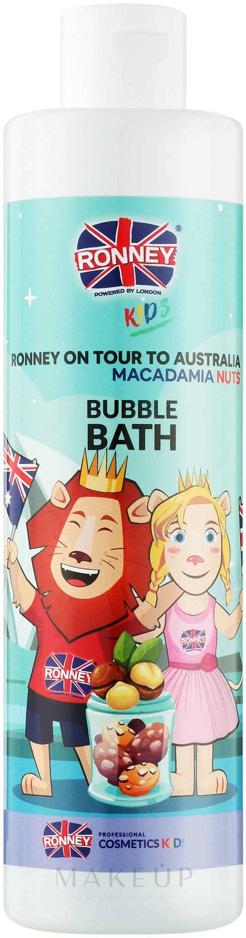 Badeschaum mit Macadamianüssen - Ronney Professional Kids On Tour To Australia Bubble Bath — Bild 300 ml