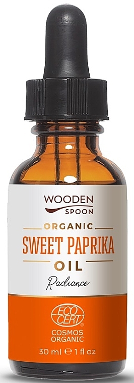 Paprikasamenöl - Wooden Spoon Organic Sweet Paprika Oil — Bild N1