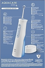 Irrigator Oxyjet weiß-blau - Oral-B Power Oral Care Series 4 AquaCare Irygator MDH20.026.2  — Bild N6