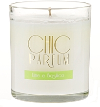 Düfte, Parfümerie und Kosmetik Duftkerze Lime e Basilico - Chic Parfum Lime e Basilico Candle