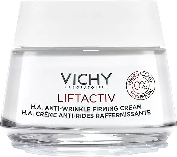 Straffende Anti-Falten-Creme - Vichy Liftactiv H.A. Anti-Wrinkle Firming Cream Fragrance-Free — Bild N2
