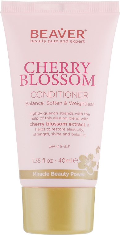 Conditioner für den täglichen Gebrauch mit Sakura-Blütenextrakt - Beaver Professional Cherry Blossom Conditioner — Bild N3