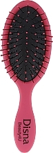 Düfte, Parfümerie und Kosmetik Haarbürste oval mit Nylonborsten 17.5 cm rosa - Disna Pharma