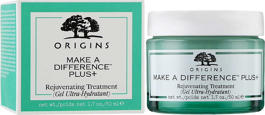 Verjüngendes und feuchtigkeitsspendendes Gesichtsgel - Origins Make A Difference Plus+ Rejuvenating Treatment-Gel — Bild N2