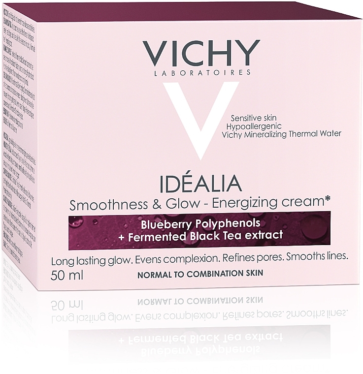 Gesichtsreme für normale und Mischhaut 50+ - Vichy Idealia Energizing Cream — Bild N2