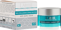 Düfte, Parfümerie und Kosmetik Anti-Aging Gesichtscreme mit Bio Kollagen und Sheabutter 55+ - Ava Laboratorium L'Arisse 5D Anti-Wrinkle Cream Bio Collagen + Shea Butter