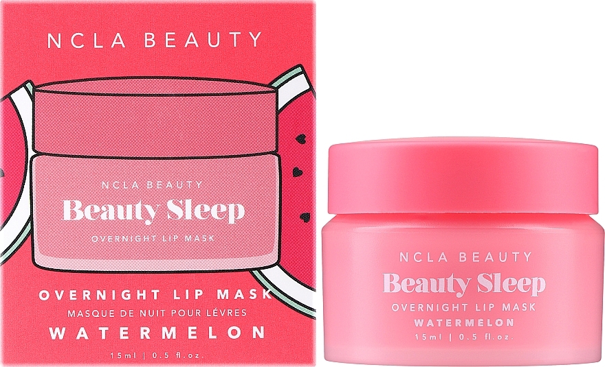 Lippenmaske für die Nacht - NCLA Beauty Beauty Sleep Overnight Lip Mask Watermelon — Bild N2