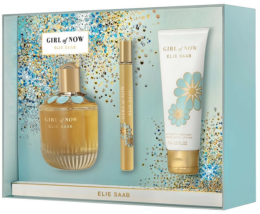 Elie Saab Girl of Now - Duftset (Eau de Parfum 90ml + Eau de Parfum 10ml + Körperlotion 75ml)