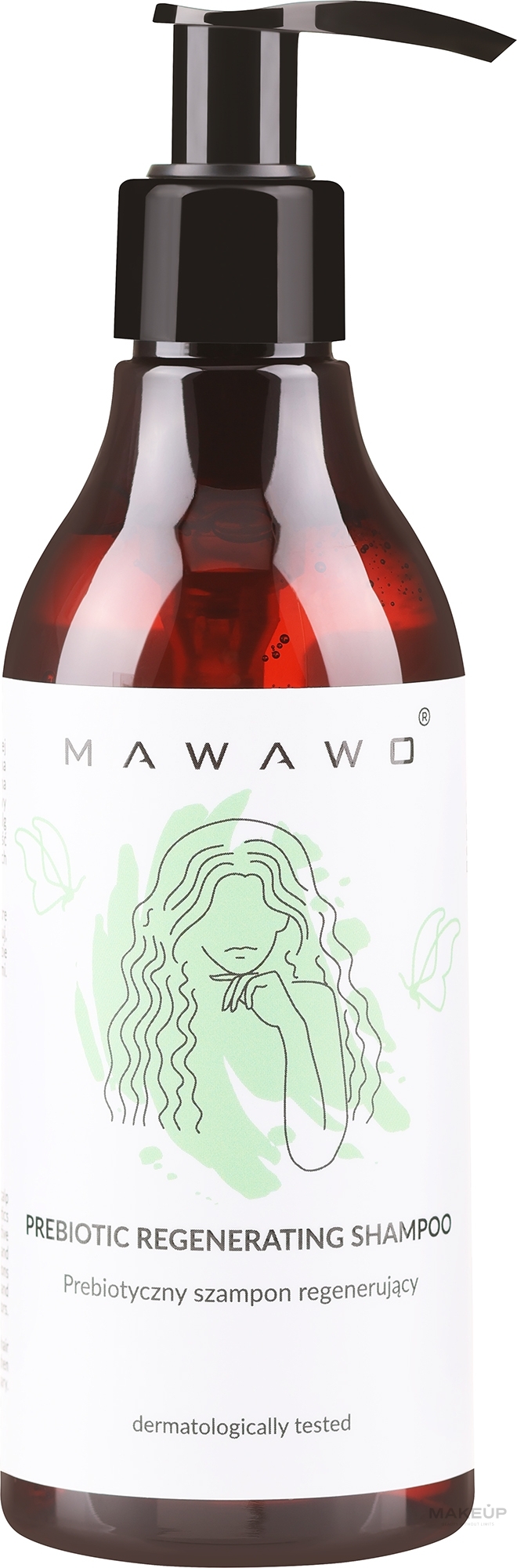 Präbiotisches Haarshampoo - Mawawo Prebiotic Regenerating Shampoo — Bild 250 ml