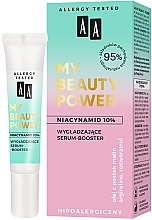 Düfte, Parfümerie und Kosmetik Glättender Serum-Booster für das Gesicht mit Niacinamid - AA My Beauty Power Niacinamide 10% Smoothing Serum-Booster