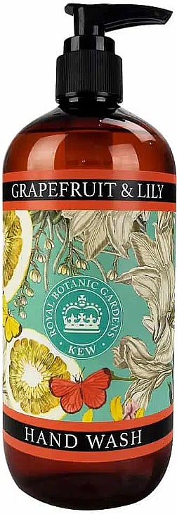 Flüssige Handseife mit Grapefruit und Lilie - The English Soap Company Kew Gardens Grapefruit & Lily Hand Wash — Bild N1