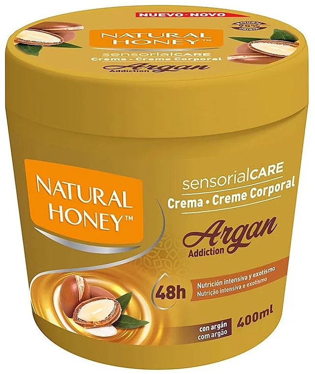 Körpercreme mit Argan - Natural Honey Argan Addiction Body Cream — Bild N1