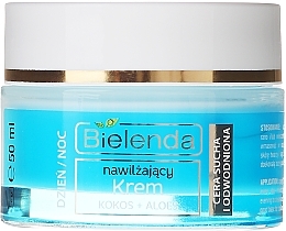 Feuchtigkeitsspendende Gesichtscreme mit Kokosnuss und Aloe - Bielenda Hydra Care Moisturizing Face Cream Coconut and Aloe Vera — Bild N2