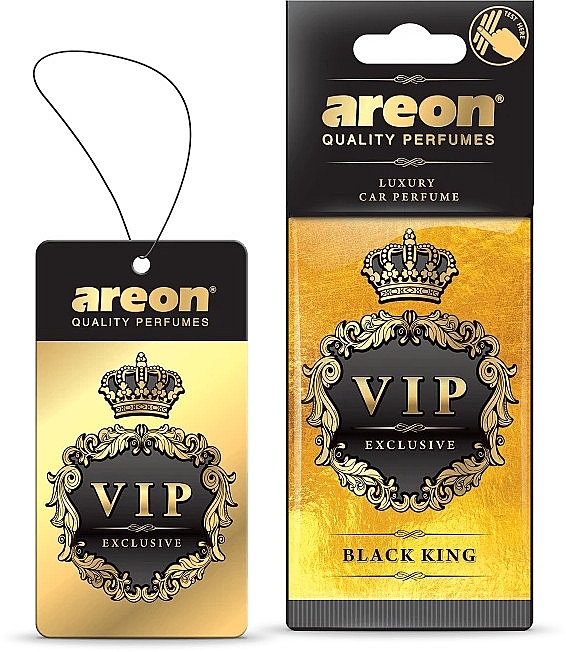 Auto-Lufterfrischer - Areon VIP Black King Luxury Car Perfume — Bild N1