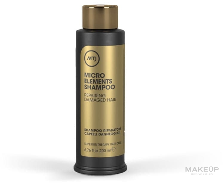 Restrukturierungsshampoo für strapaziertes Haar - MTJ Cosmetics Superior Therapy Microelements Shampoo — Bild 200 ml