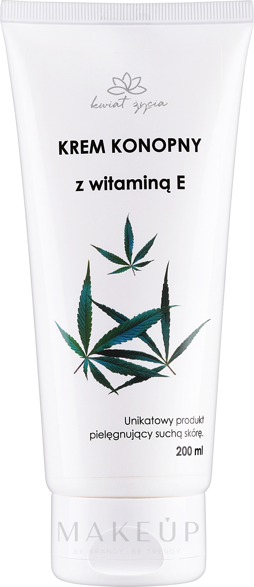 Hanfcreme mit Vitamin E für die Hände - White Pharma — Bild 200 ml