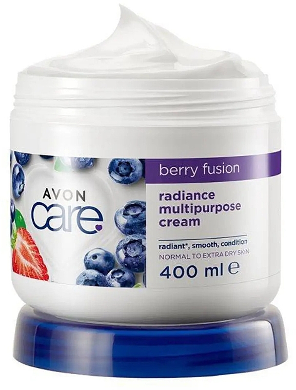 Multifunktionscreme für Gesicht, Hände und Körper Beerenmischung - Avon Care Berry Fusion — Bild N2