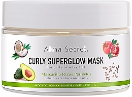 Düfte, Parfümerie und Kosmetik Maske für lockiges Haar - Alma Secret Curly Superglow Mask