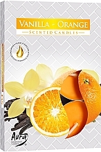 Düfte, Parfümerie und Kosmetik Teekerzen Vanille-Orange - Bispol Vanilla Orange Scented Candles