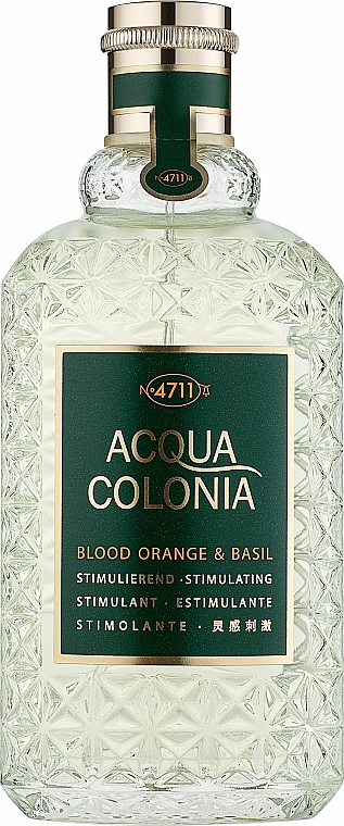 Maurer & Wirtz 4711 Acqua Colonia Blood Orange & Basil - Eau de Cologne