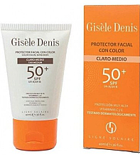 Düfte, Parfümerie und Kosmetik Getönte Gesichtscreme mit Sonnenschutz - Gisele Denis Color Facial Sunscreen SFP 50+