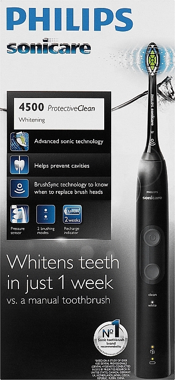 Elektrische Schallzahnbürste - Philips Sonicare Protective Clean HX6830/44 — Bild N2