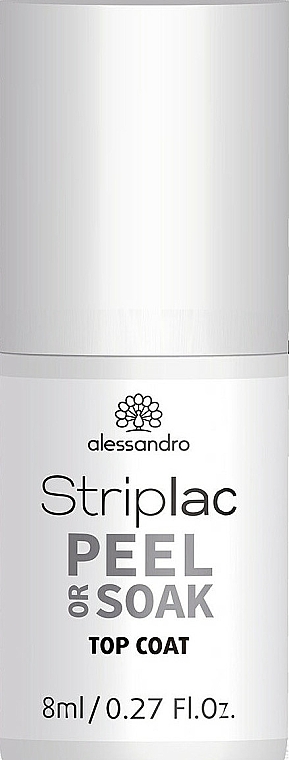 Nagelüberlack - Alessandro International Striplac Peel Or Soak Top Coat — Bild N1