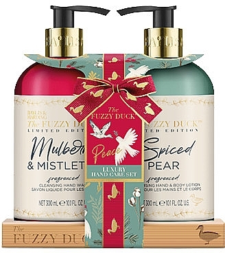 Körperpflegeset - Baylis & Harding The Fuzzy Duck Winter Wonderland Luxury Hand Care Gift Set (Flüssigseife 300ml + Lotion 300ml) — Bild N1