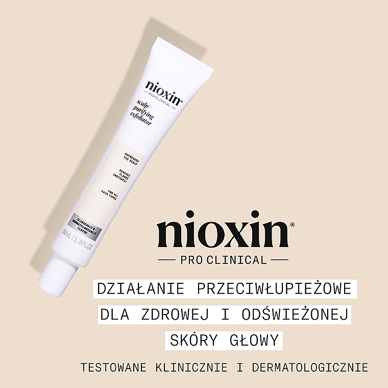 Reinigendes Kopfhautpeeling - Nioxin Pro Clinical Scalp Purifying Exfoliator  — Bild N2