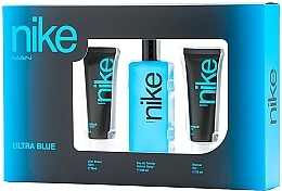 Duftset (Eau de Toilette 100 ml + Duschgel 75 ml + After Shave Balsam 75 ml) - Nike Man Ultra Blue  — Bild N3