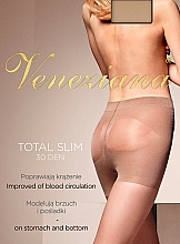 Düfte, Parfümerie und Kosmetik Strumpfhose für Damen Total Slim 30 Den visone - Veneziana