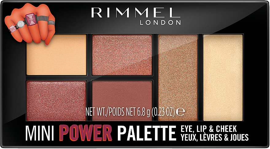 Make-up Palette - Rimmel Mini Power Palette — Bild N1