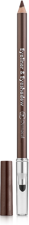 Kajalstift - Dermacol Eyeliner & Eyeshadow — Bild N1