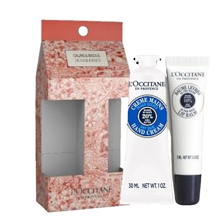 Set - L'Occitane Shea Butter (h/cr/30ml + lip/balm/12ml) — Bild N1