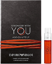 GESCHENK! Giorgio Armani Emporio Armani Stronger With You Absolutely - Parfum (Probe) — Bild N1