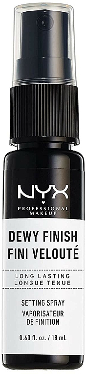 Make-up-Fixierspray - NYX Professional Makeup Dewy Finish Long Lasting Setting Spray (Mini)
