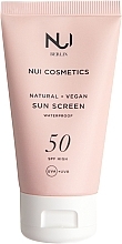 Gesichtscreme - NUI Cosmetics Natural Sun Screen SPF50  — Bild N1
