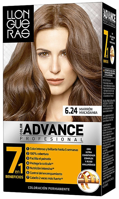 Permanente Haarfarbe - Llongueras Color Advance Hair Colour — Bild N1