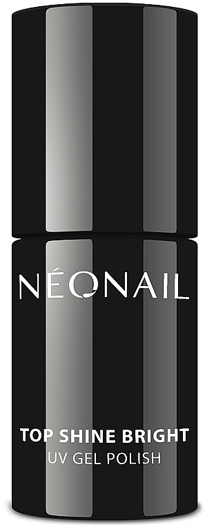 Stark glänzender UV Gel Nagelüberlack - NeoNail Professional Top Shine Bright UV Gel Polish — Foto N1