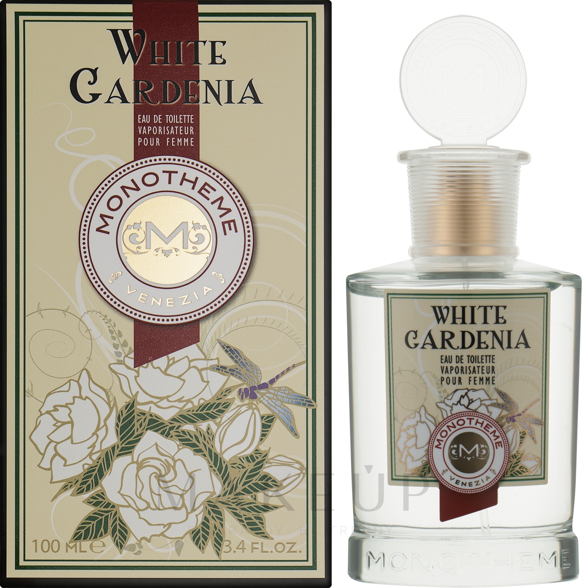 Monotheme Fine Fragrances Venezia White Gardenia - Eau de Toilette — Foto 100 ml
