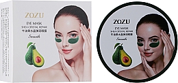 Hydrogel Augenpatches mit Avocado-Extrakt und Sheabutter - Zozu Eye Mask Shea Crystal Repair Smooth — Bild N3