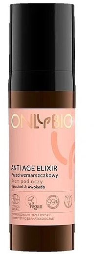 Anti-Aging Augencreme mit Koffein - Only Bio Anti Age Elixir — Bild N1