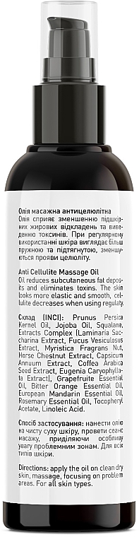 Massageöl - Joko Blend Anti Cellulite Massage Oil — Bild N2