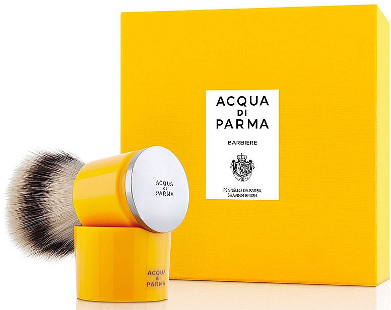 Synthetische Rasiersalbe gelb - Acqua di Parma Barbiere Shaving Brush — Bild N1