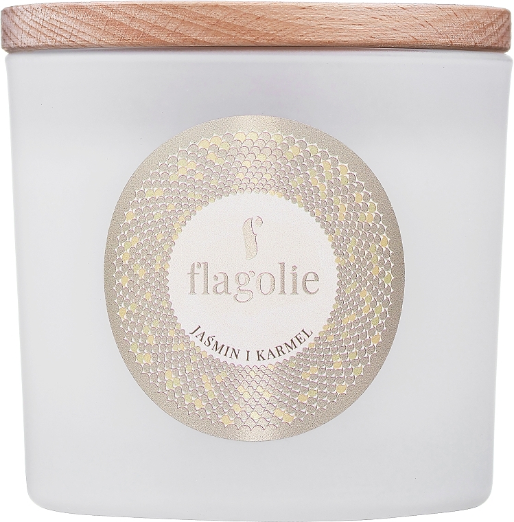 Duftkerze im Glas Jasmin und Karamell - Flagolie Fragranced Candle Jasmine And Caramel
