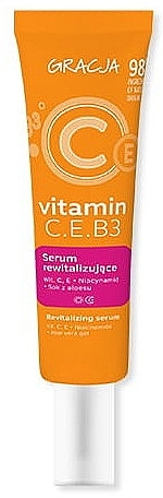 Revitalisierendes Serum - Gracja Vitamin C.E.B3 Serum  — Bild N1