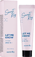 Aufhellende CC Creme LSF 50 - Secret Key Let Me Know CC Cream  — Bild N2