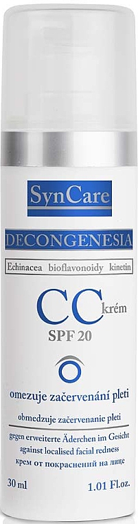 Creme gegen Rötungen - SynCare Decongenesia CC Anti-Redness Cream SPF 20 — Bild N1