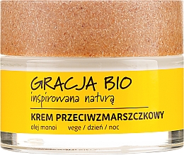 GESCHENK! Anti-Falten Gesichtscreme mit Monoi-Öl - Gracja Bio Face Cream — Bild N2